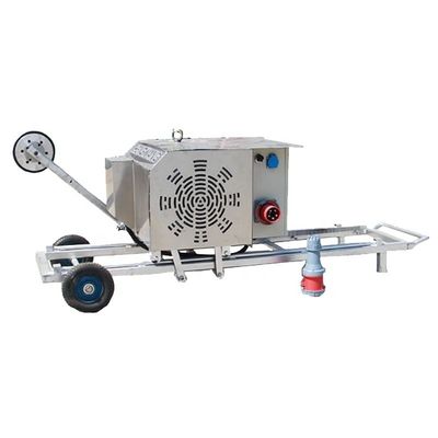 Máquina de corte de pedra 55KW Cnc Diamond Wire Saw para moldagem e corte de pedra