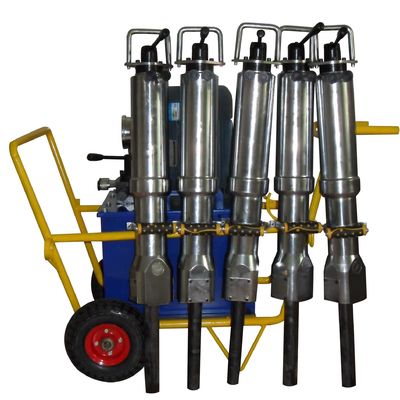 Força de divisão de 400 toneladas Divisor de rocha hidráulico para construção de demolição de concreto