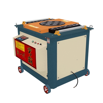 Máquina de dobragem elétrica de perfil redondo para barra de aço de oficinas de reparação de máquinas