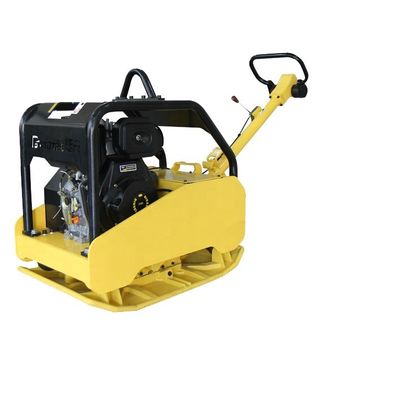 9Compactor de placas de motores a gasolina/diesel de 6 kW com e 600*890 mm de tamanho de placa