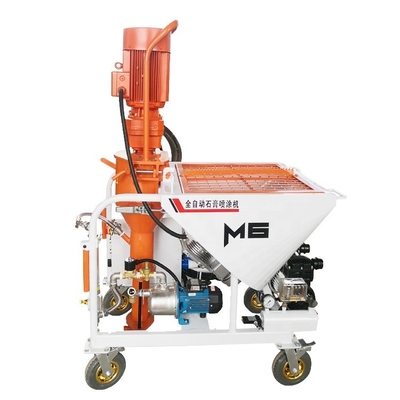 Lojas de materiais de construção Máquina automática de pulverização de gesso de cimento de parede moldeado