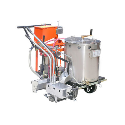 Máquina de marcação de estradas termoplástica de motor a gás de fácil manobra para marcação de piso