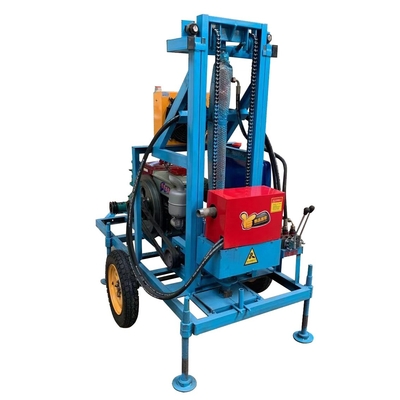 Equipamento profissional de perfuração de poços de água de 3 pontos para terra dura até 200 m de profundidade