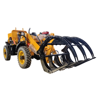 Lojas de materiais de construção 2 toneladas Mini Carregador Frontal Carregador de rodas com capacidade de balde de 0,5m3