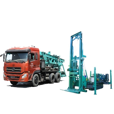 Max.120m Profundidade de perfuração Full Hydraulic Reverse Circulation Drill Rig para facilitar a mobilidade