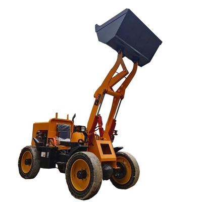 Mini-carregador de rodas articuladas Zl15f com comando de piloto mecânico para fácil operação
