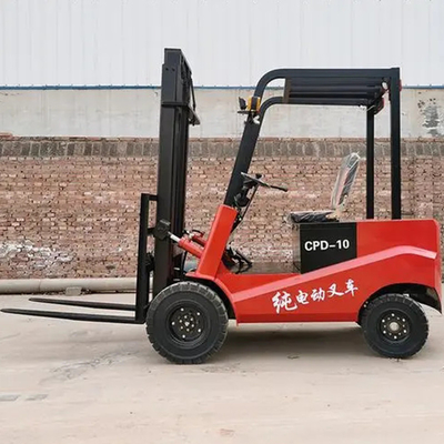 3 rodas 60V Bateria Mini portavel eléctrica empilhadeira empilhadeira 1 tonelada 1,5 tonelada 2 toneladas Capacidade