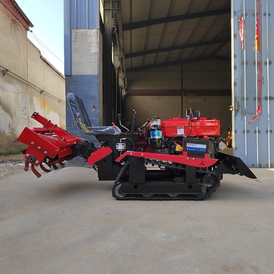 Tiller de potência rotativa, cultivador agrícola, cravador diesel, para aplicações versáteis