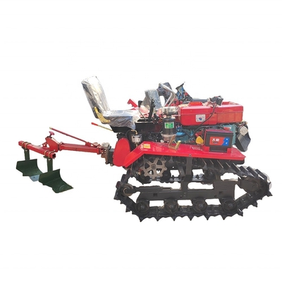 Tiller rotativo de potência a diesel de 800 kg para preparação de canteiros de semeadura de pequenas explorações agrícolas