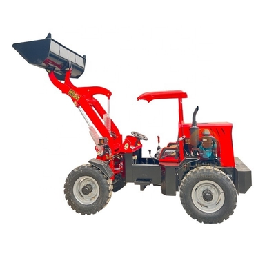 0.5m3 Capacidade de balde 500kg 600kg Carregamento Rodas de descarga Tipo de balde frontal Mini carregadores