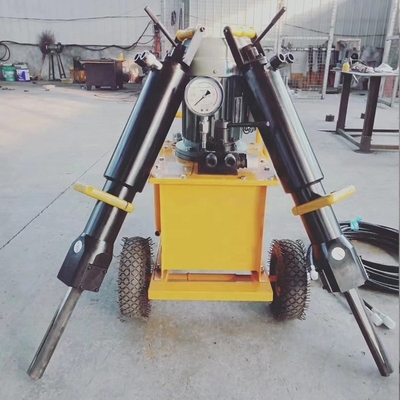 Cinturão de divisor de rocha hidráulico para demolição de pedras, com motor de CA, C12 n Darda