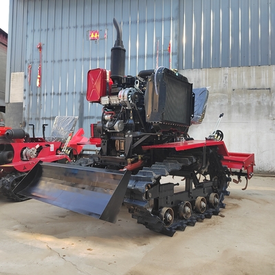 800 KG Diesel Power Type Mini Rotary Tiller Machine para uma experiência de remoção suave