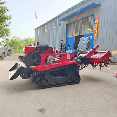 800 KG Diesel Power Type Mini Rotary Tiller Machine para uma experiência de remoção suave