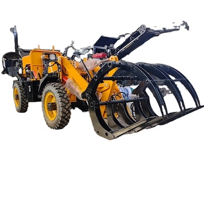 4300*1300*2000mm Roda Mini Excavatora Backhoe Loader para lojas de materiais de construção