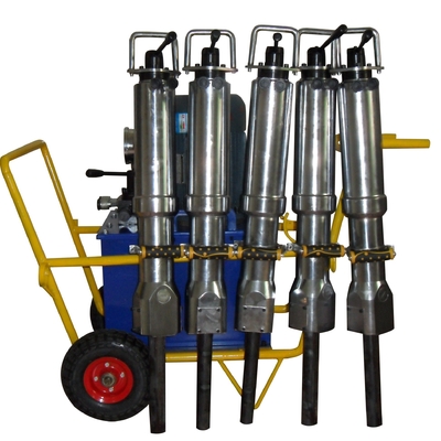 AC Motor Hydraulic Rock Splitter O melhor investimento para o sucesso de corte de pedras de pedreira