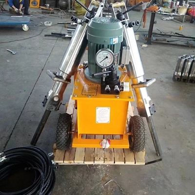 AC Motor Hydraulic Rock Splitter O melhor investimento para o sucesso de corte de pedras de pedreira