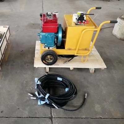 AC Motor Hydraulic Rock Splitter O melhor investimento para o sucesso de corte de pedras de pedreira