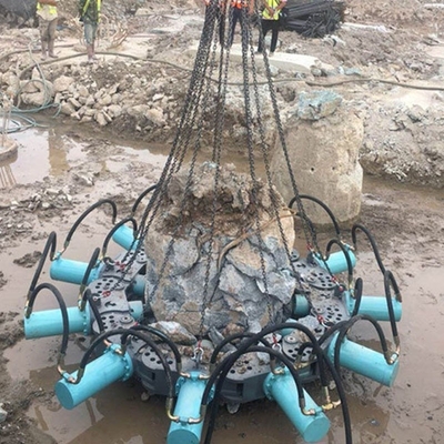 1470 kg Máquina de corte de pilhas de betão eletromecânica