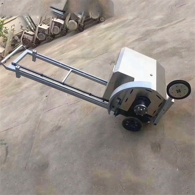 Máquina profissional de corte de pedra de fio de diamante para cortar espessura máxima