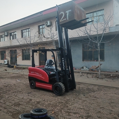 2000*1150*2150MM Mini empilhadeira elétrica de 5 toneladas amplamente utilizada para plataforma de trabalho de contentores