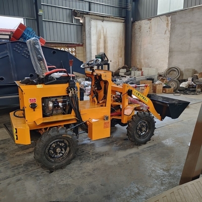 Mineração de energia Front End Loader Compacto roda Loader Trator com motor CHANGCHAI