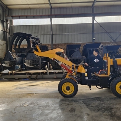 Mineração de energia Front End Loader Compacto roda Loader Trator com motor CHANGCHAI