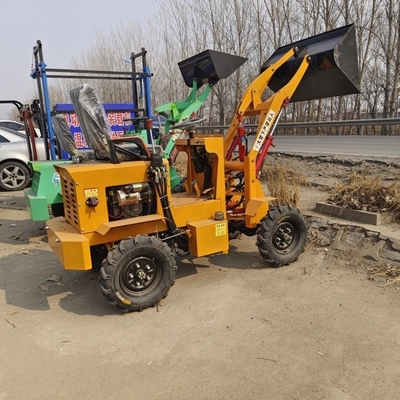 Mineração de energia Front End Loader Compacto roda Loader Trator com motor CHANGCHAI