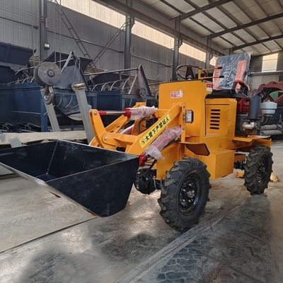 Lojas de materiais de construção CHANGCHAI Motor Carregador de rodas Frente com capacidade de carga de 400 kg
