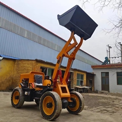 Lojas de materiais de construção CHANGCHAI Motor Carregador de rodas Frente com capacidade de carga de 400 kg
