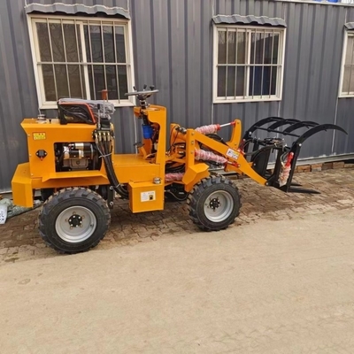 Lojas de materiais de construção CHANGCHAI Motor Carregador de rodas Frente com capacidade de carga de 400 kg