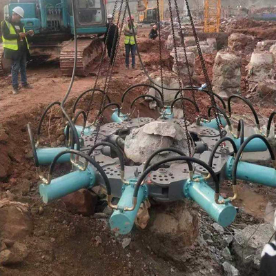 1470 kg Eletromecânico Yantai Hydraulic Pile Breaker para Excavator Loader