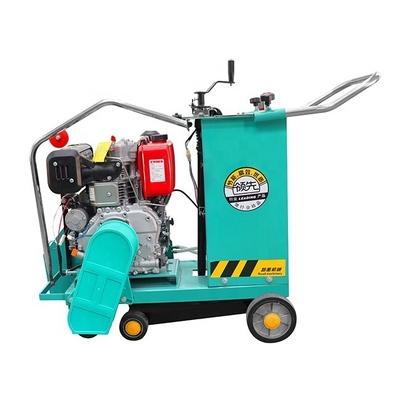 Máquina de corte de estradas de pavimento de concreto de 12 polegadas para caminhada e motor diesel