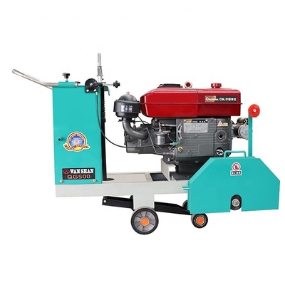 Máquina de corte de estradas de pavimento de concreto de 12 polegadas para caminhada e motor diesel