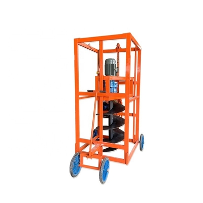 1.7 toneladas Máquina de Escavação de Equipamentos de Plantação Escavação de Buracos com comprimento de perfuração de 0,5-2,5 m