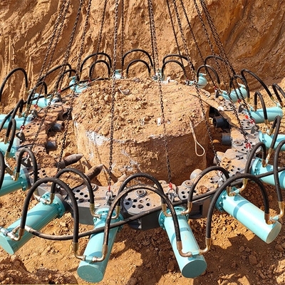 Potente Befocus Hydraulic Pile Head Breaker Adequado para 10 toneladas de escavadeiras quebrando