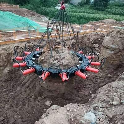 Potente Befocus Hydraulic Pile Head Breaker Adequado para 10 toneladas de escavadeiras quebrando