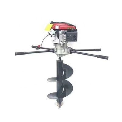 170-220r/min Máquina de escavação manual de 52cc para plantação de árvores únicas