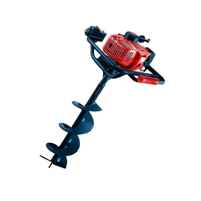 170-220r/min Máquina de escavação manual de 52cc para plantação de árvores únicas