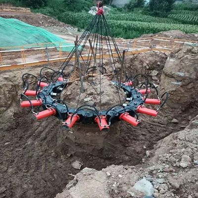 1470 kg Alta eficiência de quebra de pilhas de concreto redondo