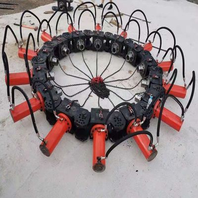 1470 kg Alta eficiência de quebra de pilhas de concreto redondo