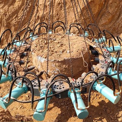 1470 kg Alta eficiência de quebra de pilhas de concreto redondo