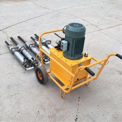 Fabricação Completa Pedreira Hidráulica Usando Máquina de Divisão de Rocha de Mineração de Potência