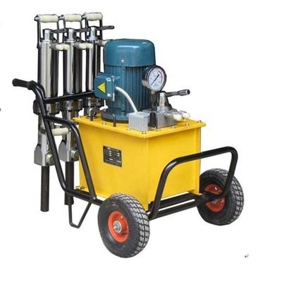 200 kg de peso motor diesel divisor de rocha hidráulico para divisão de rocha suave e rápida