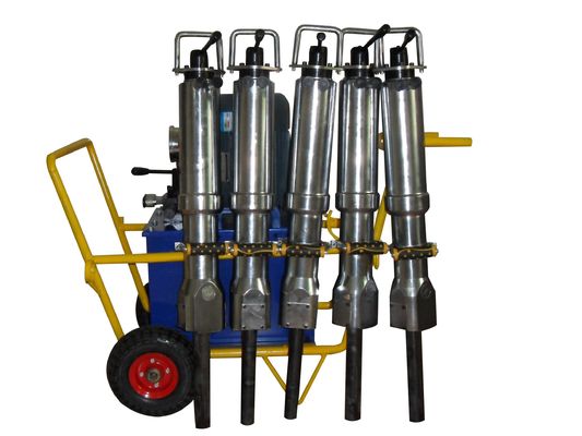200 kg de peso motor diesel divisor de rocha hidráulico para divisão de rocha suave e rápida
