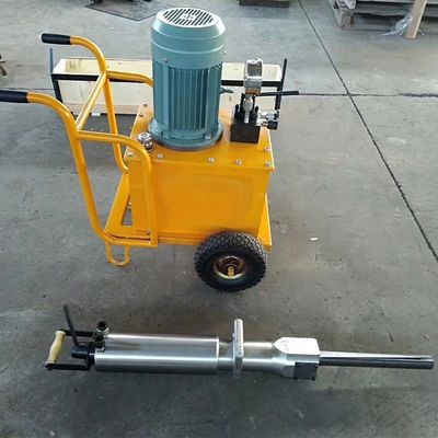 200 kg de peso motor diesel divisor de rocha hidráulico para divisão de rocha suave e rápida