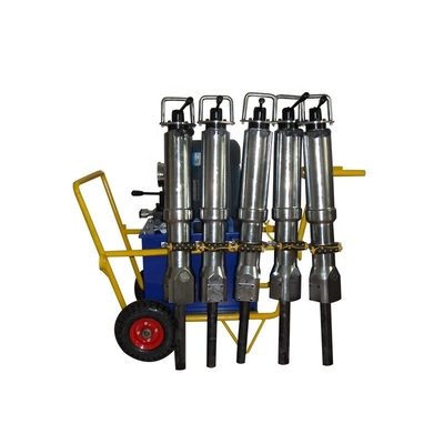 Obter o trabalho feito mais rápido 200KG hidráulico pistão Rock Splitter para Rock Splitting
