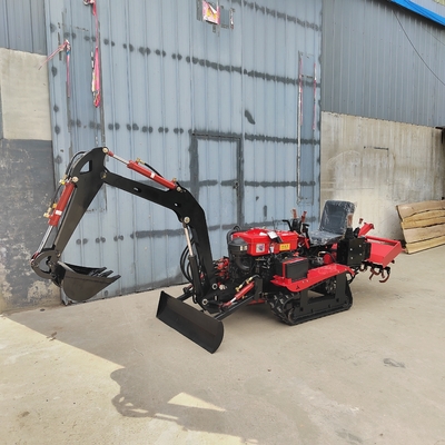 Cultivador de leme rotativo de corrente Befocus Mini leme elétrico manual capinador de grama rotativo