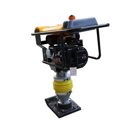 Rammer de amortecimento de estradas com motor a gasolina de 6,5 hp e profundidade de amortecimento de 35 cm