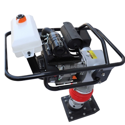 Rammer de amortecimento de estradas com motor a gasolina de 6,5 hp e profundidade de amortecimento de 35 cm