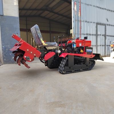 Motor a diesel cultivador de lavouras de exploração agrícola mini-tiller rotativo tipo de rastreador rotativo de lavouras de ervas daninhas